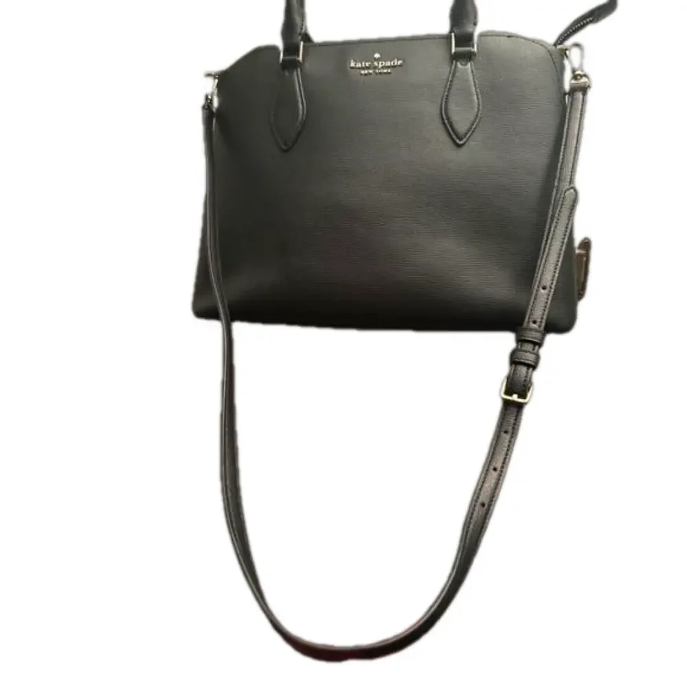 KATE SPADE ♠️ Darcy Leather Satchel Shoulder Crossbody Black